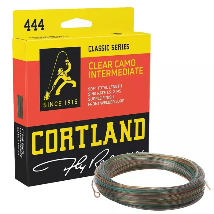 Cortland 444 Clear Camo Intermediate Fly Line 1 Cortland 444 Clear Camo Intermediate Fly Line