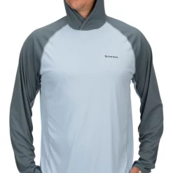 Bugstopper Solar Flex Hoody Simms Steel Blue -Shirts & T-Shirts Shop bugstopper solar flex hoody simms steel blue s.2