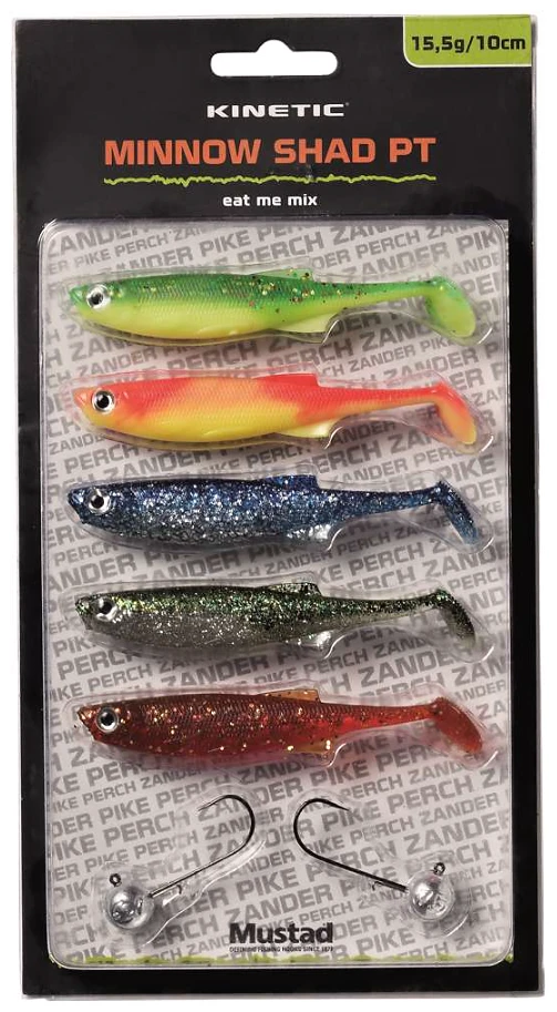 Kinetic Fishing Eat Me Mix Kinetic Minnow Shad PT 1 Kinetic Fishing Eat Me Mix Kinetic Minnow Shad PT