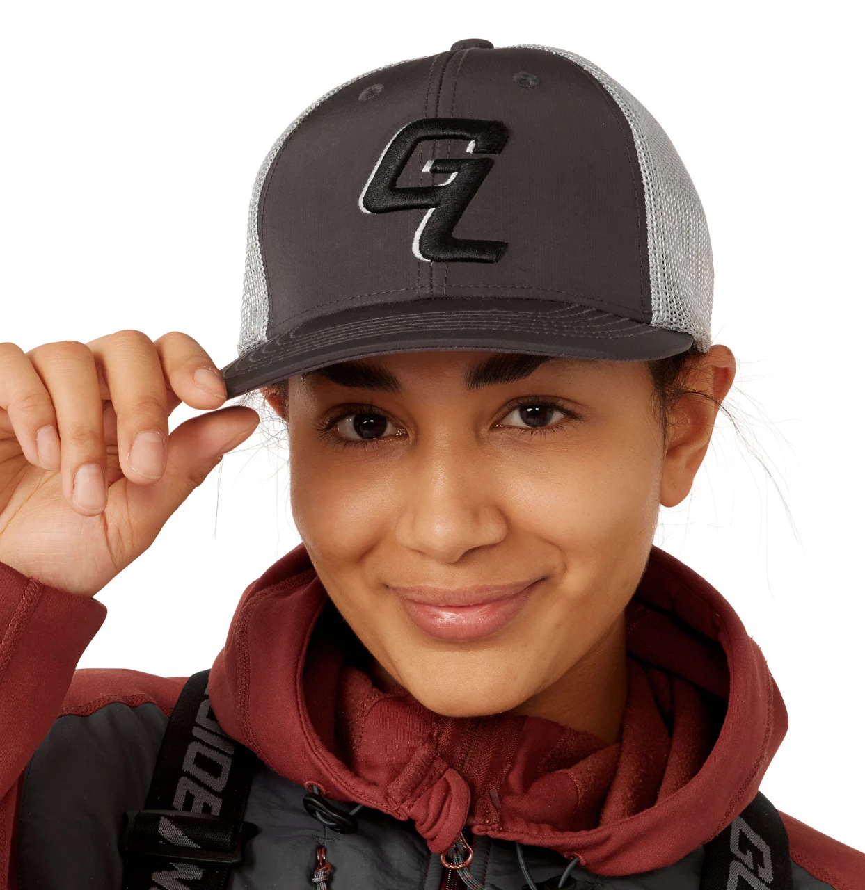 Fishing Cap Guideline GL Logo Charcoal/Grey 2 Fishing Cap Guideline GL Logo Charcoal/Grey - Image 2