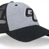Fishing Cap Guideline GL Logo Heather Grey/Black