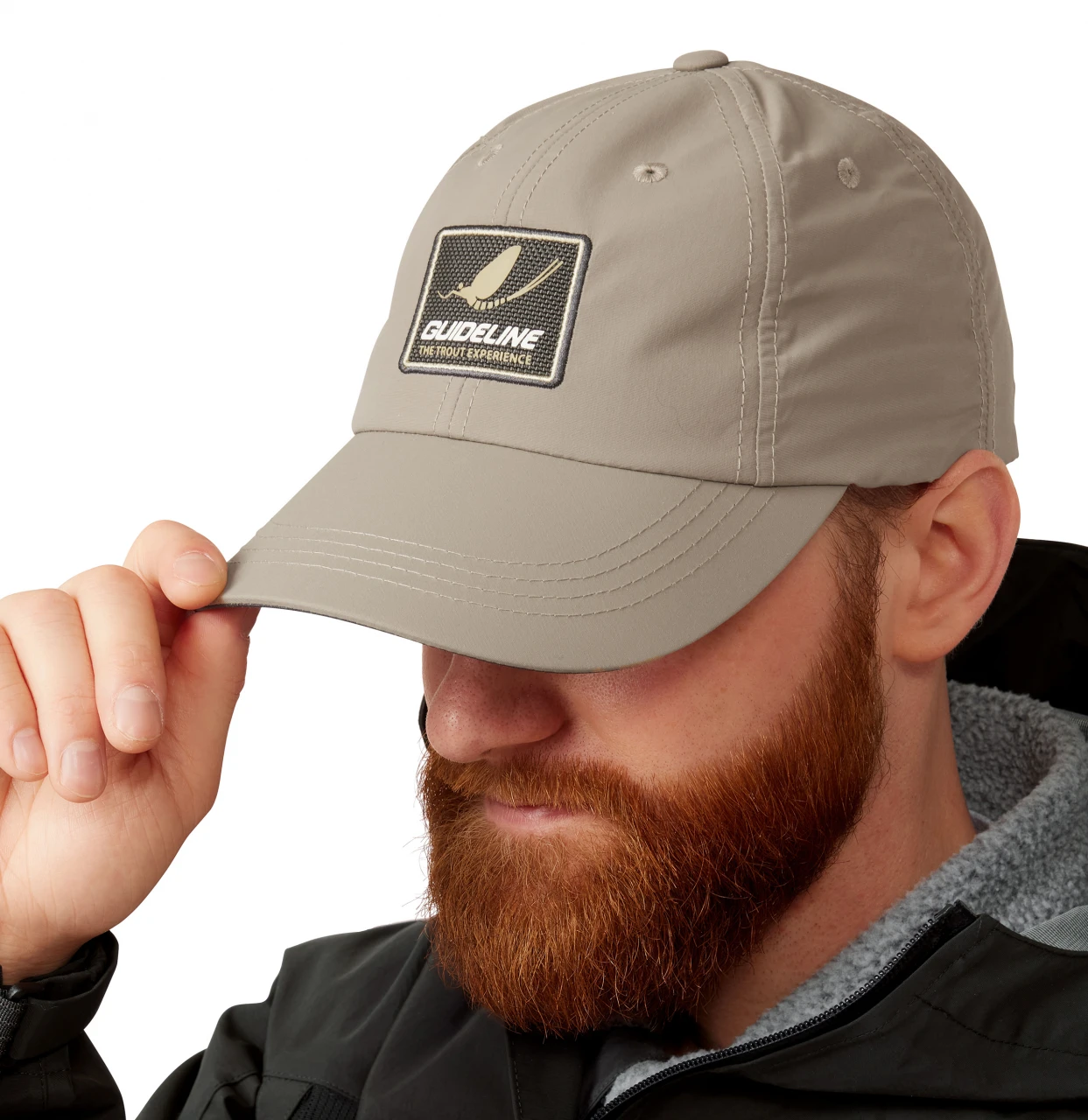 Fishing Cap Guideline Mayfly Solartech Dark Khaki 1 Fishing Cap Guideline Mayfly Solartech Dark Khaki