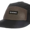 Fishing Cap Simms Flyweight Mesh Black