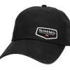Fishing Cap Simms Oil Cloth Black