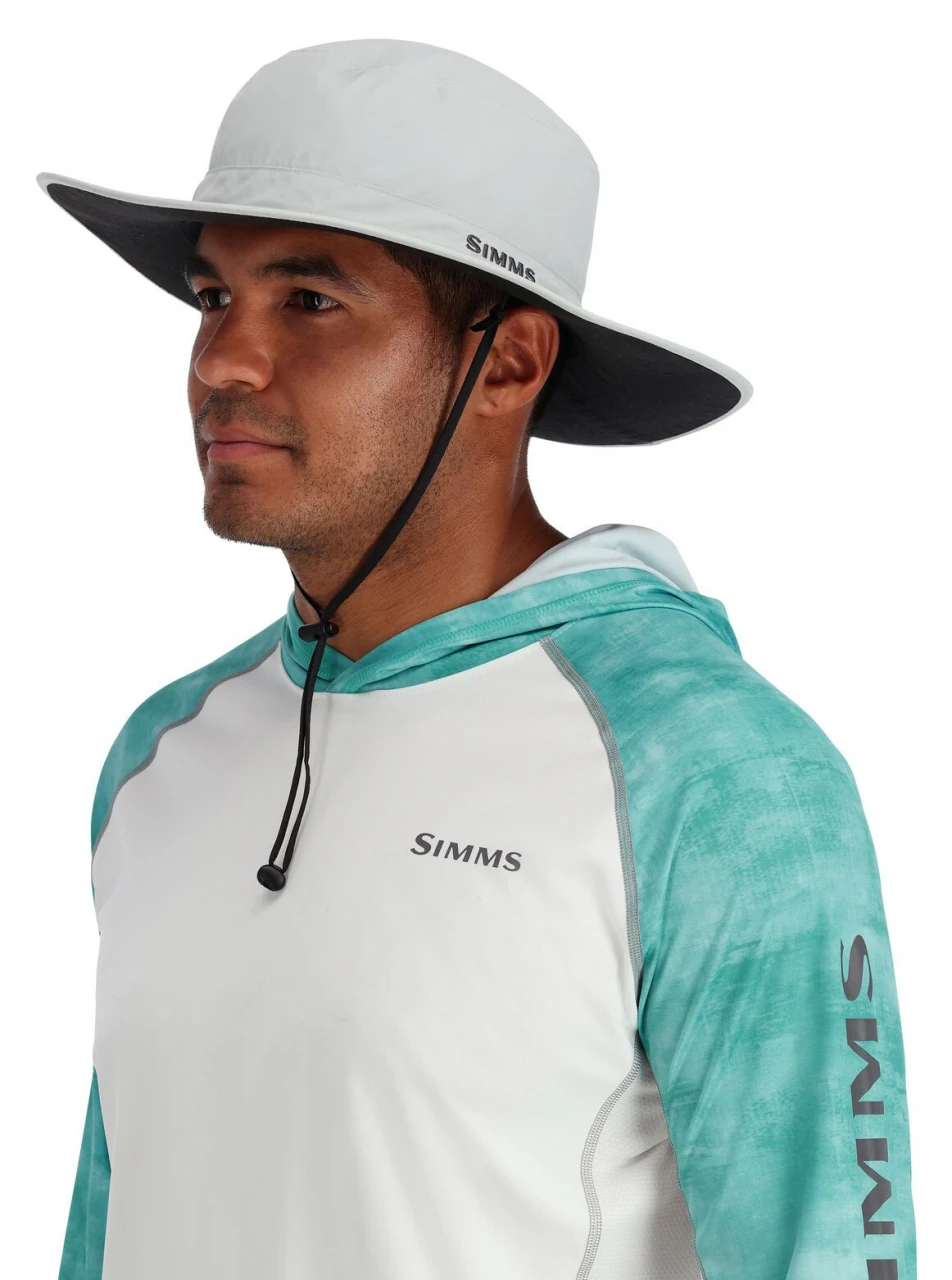 Fishing Hat Simms Superlight Solar Sombrero Sterling 3 Fishing Hat Simms Superlight Solar Sombrero Sterling - Image 3