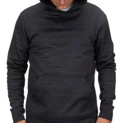 Fishing Hoody Simms Challenger Black Heather -Shirts & T-Shirts Shop fishing hoody simms challenger black heather.6