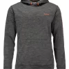 Fishing Hoody Simms Challenger Carbon Heather