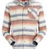 Fishing Hoody Simms Santee Flannel Multicolored Stripe