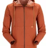 Fishing Hoody Simms Vermilion Full Zip Clay Heather