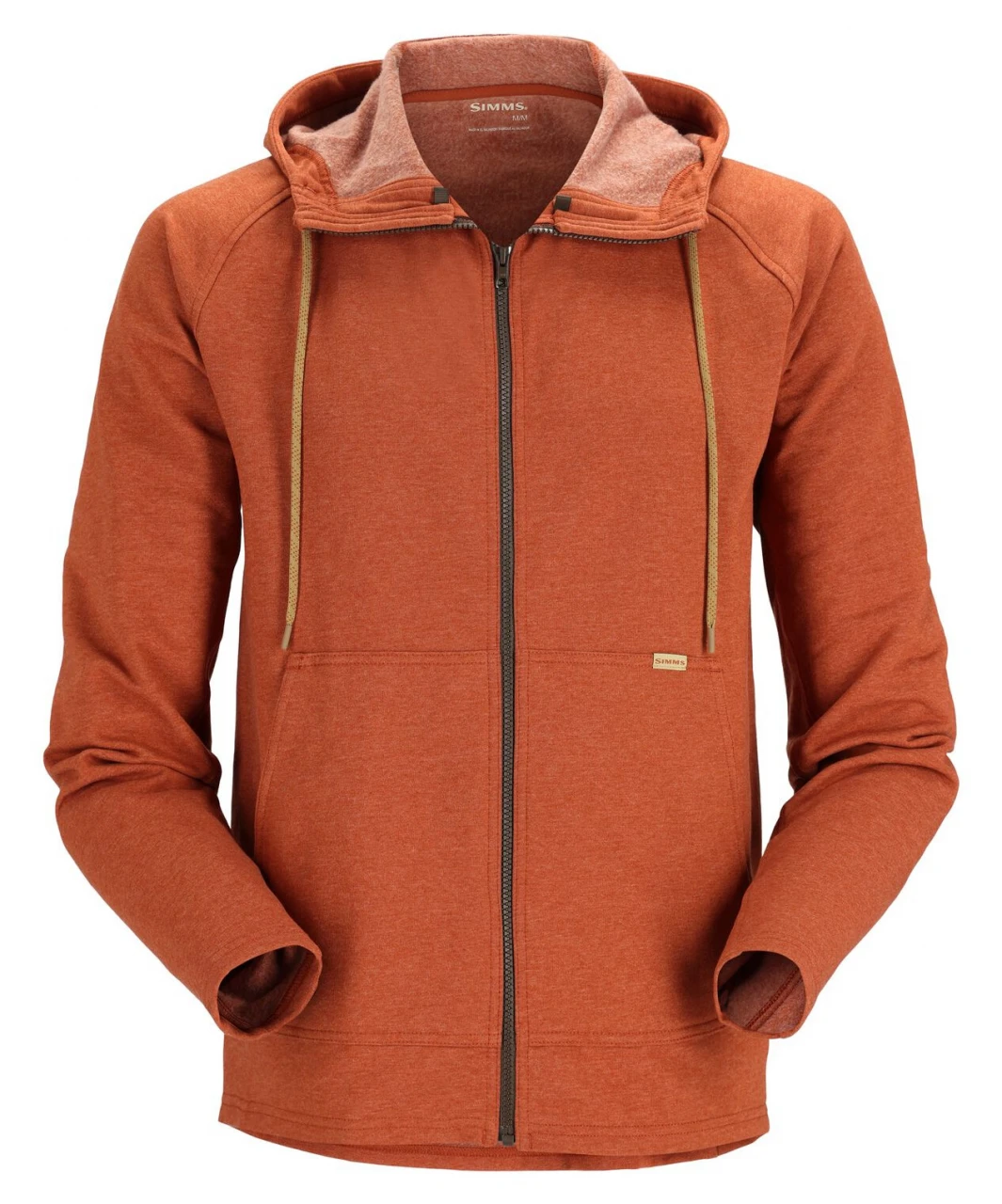 Fishing Hoody Simms Vermilion Full Zip Clay Heather 1 Fishing Hoody Simms Vermilion Full Zip Clay Heather