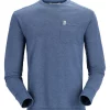 Fishing LS Shirt Simms Henry's Fork Crew Navy Heather