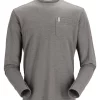 Fishing LS Shirt Simms Henry's Fork Crew Steel Heather