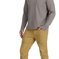 Fishing LS Shirt Simms Henry's Fork Crew Steel Heather -Shirts & T-Shirts Shop fishing ls shirt simms henry s fork crew steel heather.2