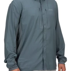 Fishing Shirt Simms Bugstopper Intruder BiComp Storm -Shirts & T-Shirts Shop fishing shirt simms bugstopper intruder bicomp storm.2