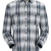 Fishing Shirt Simms Coldweather Navy Sterling Plaid