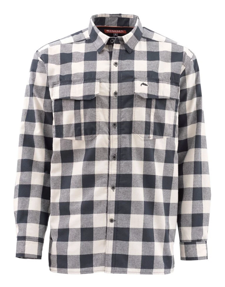 Fishing Shirt Simms Coldweather Sand Buffalo Plaid 1 Fishing Shirt Simms Coldweather Sand Buffalo Plaid