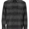Fishing Shirt Simms Coldweather Slate Buffalo Blur Plaid