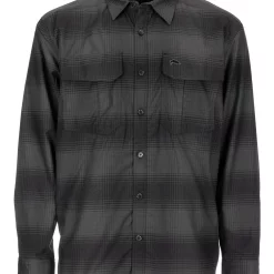 Fishing Shirt Simms Coldweather Slate Buffalo Blur Plaid