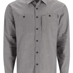 Fishing Shirt Simms Cutbank Chambray Cinder Chambray