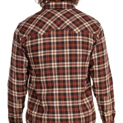 Fishing Shirt Simms Santee Flannel Maghoany & Tan Camp Plaid -Shirts & T-Shirts Shop fishing shirt simms santee flannel maghoany tan camp plaid.4