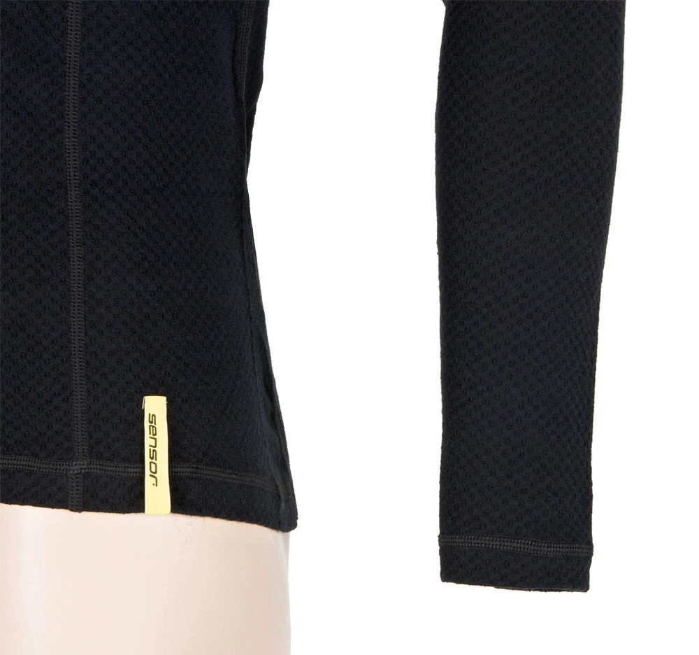 Functional LS Shirt Sensor Merino DF Black 6 Functional LS Shirt Sensor Merino DF Black - Image 6