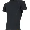 Functional T-Shirt Sensor Merino DF Black