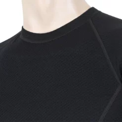 Functional T-Shirt Sensor Merino DF Black -Shirts & T-Shirts Shop functional t shirt sensor merino df black.4