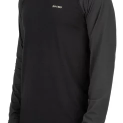 Lightweight Baselayer Top Simms Black -Shirts & T-Shirts Shop lightweight baselayer top simms black s.3