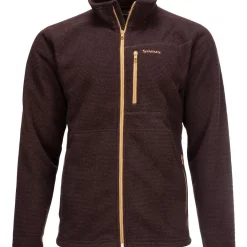 Rivershed Full Zip Simms Mahogany
