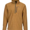 Rivershed Quarter Zip Simms Dark Bronze
