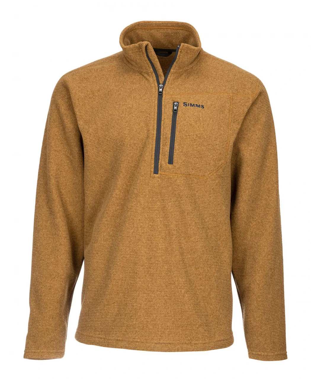 Rivershed Quarter Zip Simms Dark Bronze 1 Rivershed Quarter Zip Simms Dark Bronze