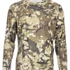 SolarFlex Crewneck Prints Simms Riparian Camo