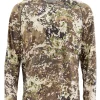 SolarFlex Crewneck Prints Simms River Camo