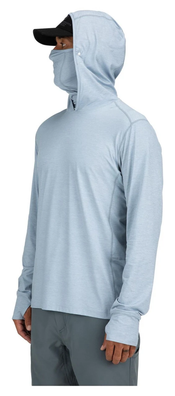 SolarFlex Guide Cooling Hoody Simms Steel Blue 5 SolarFlex Guide Cooling Hoody Simms Steel Blue - Image 5