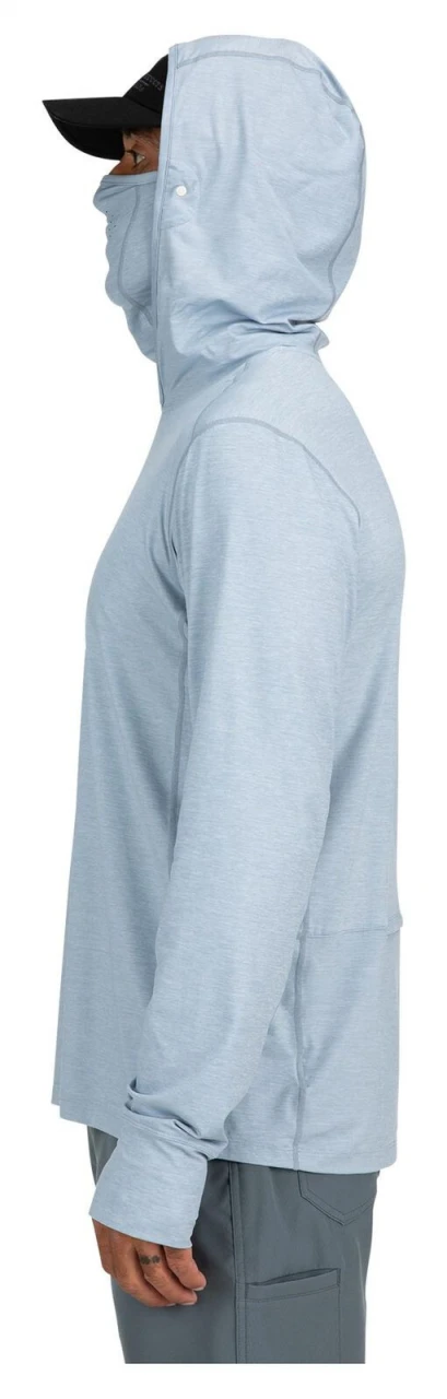 SolarFlex Guide Cooling Hoody Simms Steel Blue 6 SolarFlex Guide Cooling Hoody Simms Steel Blue - Image 6