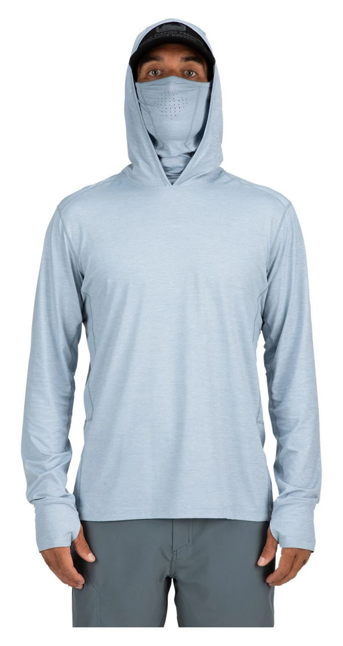 SolarFlex Guide Cooling Hoody Simms Steel Blue 7 SolarFlex Guide Cooling Hoody Simms Steel Blue - Image 7