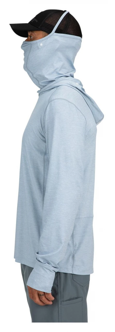 SolarFlex Guide Cooling Hoody Simms Steel Blue 8 SolarFlex Guide Cooling Hoody Simms Steel Blue - Image 8