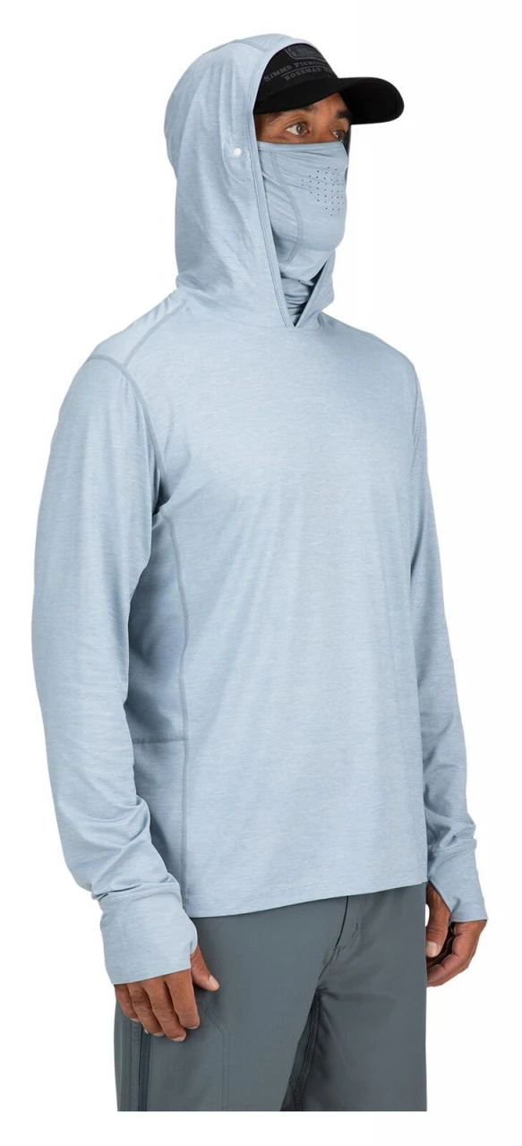 SolarFlex Guide Cooling Hoody Simms Steel Blue 9 SolarFlex Guide Cooling Hoody Simms Steel Blue - Image 9