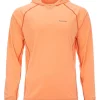 SolarFlex Hoody Simms Coral Reef Heather