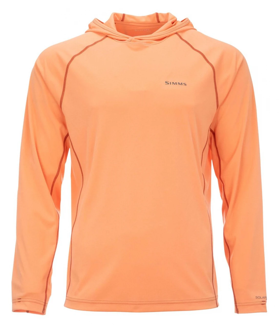 SolarFlex Hoody Simms Coral Reef Heather 1 SolarFlex Hoody Simms Coral Reef Heather