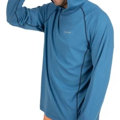 SolarFlex Hoody Simms Nightfall Heather -Shirts & T-Shirts Shop solarflex hoody simms nightfall heather.5