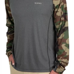 SolarFlex Hoody Simms Woodland Camo & Carbon Heather -Shirts & T-Shirts Shop solarflex hoody simms woodland camo carbon heather.3