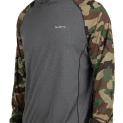 SolarFlex Hoody Simms Woodland Camo & Carbon Heather -Shirts & T-Shirts Shop solarflex hoody simms woodland camo carbon heather.4