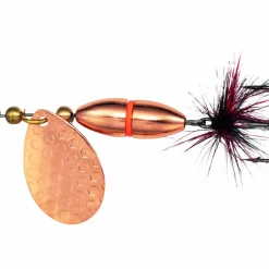 Kinetic Fishing Spinner Kinetic Fizz Copper & Red Ribbon