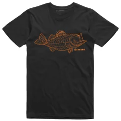 T-Shirt Simms Bass Line Black