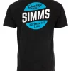 T-Shirt Simms Quality Built Pocket Black