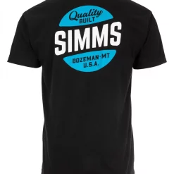 T-Shirt Simms Quality Built Pocket Black