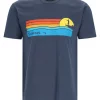 T-Shirt Simms Sunset Navy Heather