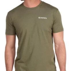 T-Shirt Simms Trout On My Mind Military Heather -Shirts & T-Shirts Shop t shirt simms trout on my mind military heather.2