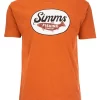 T-Shirt Simms Trout Wander Adobe Heather